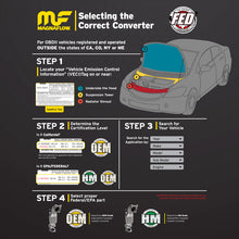 Load image into Gallery viewer, Magnaflow 2004 Boxster H6 2.7 3.2 OEM Underbody Direct Fit Converter