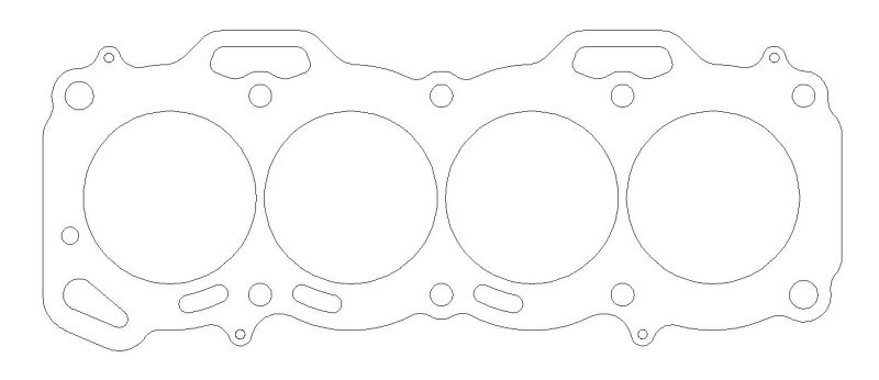 Cometic Toyota 3E/4E/5E 1.3L/1.5L 75mm Bore .040 inch MLS Head Gasket FWD w/ No Extra Oil Holes