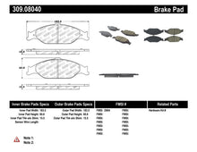 Load image into Gallery viewer, StopTech Performance Brake Pads