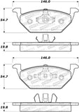 StopTech Street Select Brake Pads