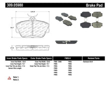 Load image into Gallery viewer, StopTech Performance Brake Pads