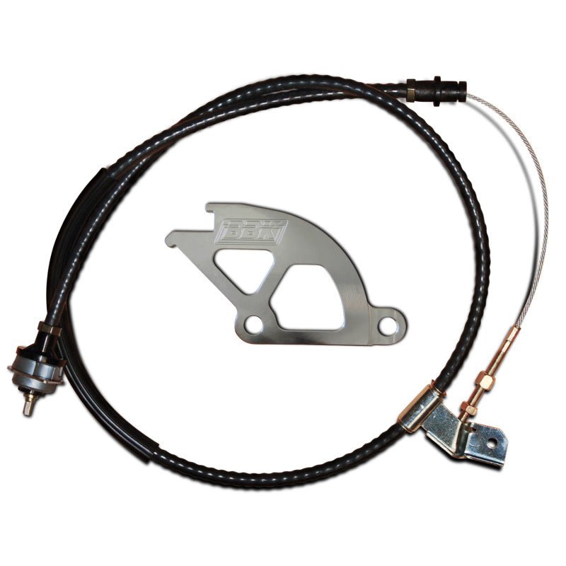 BBK 96-04 Mustang Adjustable Clutch Quadrant And Cable Kit