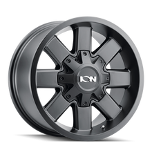 Load image into Gallery viewer, ION Type 141 20x9 / 5x150 BP / 18mm Offset / 110mm Hub Satin Black Wheel