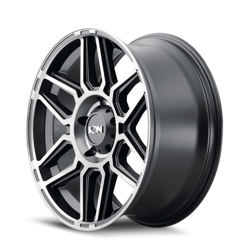 ION Type 146 17x9 / 8x170 BP / 0mm Offset / 125.2mm Hub Matte Black W/Machined Dart Tint Wheel