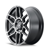 ION Type 146 20x9 / 5x150 BP / 18mm Offset / 110mm Hub Matte Black W/Machined Dart Tint Wheel