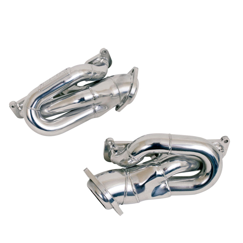 BBK 11-15 Mustang 3.7 V6 Shorty Tuned Length Exhaust Headers - 1-5/8 Silver Ceramic