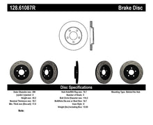 Load image into Gallery viewer, StopTech 05-10 Ford Mustang V6/4.0L / GT V8/4.6L Cross Drilled Right Rear Rotor