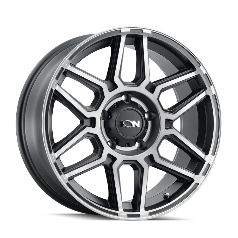 ION Type 146 20x10 / 8x170 BP / -19mm Offset / 125.2mm Hub Matte Black W/Machined Dart Tint Wheel