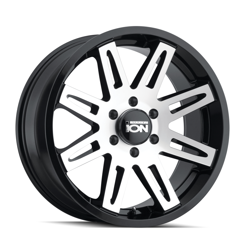 ION Type 142 20x9 / 6x139.7 BP / 0mm Offset / 106mm Hub Black/Machined Wheel