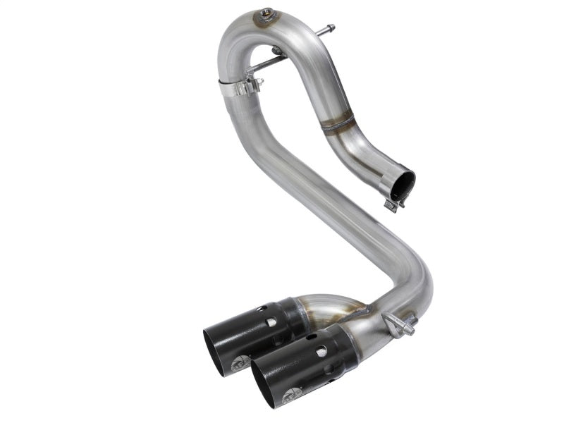 aFe Rebel Series DPF-Back 3in Side Exit SS Exhaust w/ IC Black Tip 2016 GM Colorado/Canyon 2.8L (td)