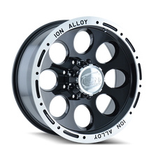 Load image into Gallery viewer, ION Type 174 16x10 / 5x114.3 BP / -38mm Offset / 83.82mm Hub Black/Machined Wheel