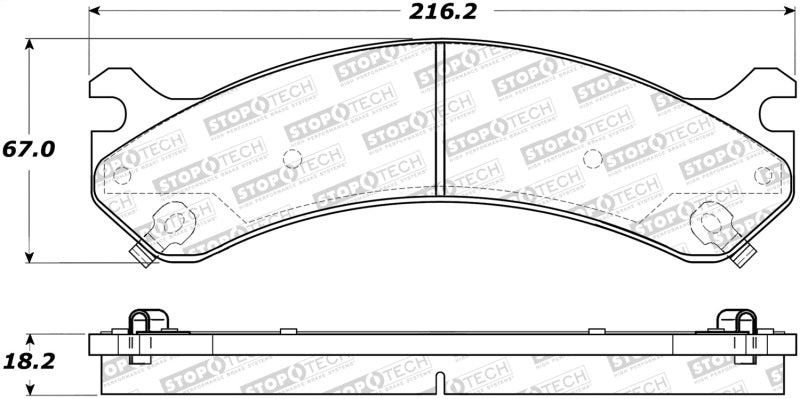 StopTech Street Brake Pads