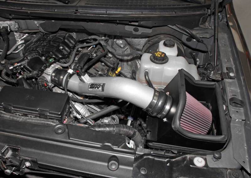 K&N 12-13 Ford F150 3.7L V6 Black High-Flow Performance Intake