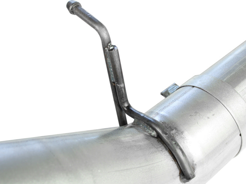 aFe ATLAS 5in Alum Steel DPF-Back Exhaust System 2007-10 GM Diesel Trucks V8-6.6L (td)