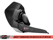 Load image into Gallery viewer, AWE Tuning Audi B9 A4/A5 2.0T Quattro Carbon Fiber AirGate Intake w/ Lid