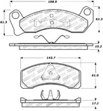 StopTech Street Touring Brake Pads