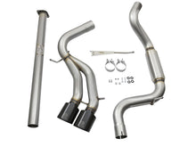 Load image into Gallery viewer, aFe Takeda 3in SS Exhaust Cat-Back 13-16 Ford Focus ST 2.0L Black Tips