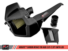 Load image into Gallery viewer, AWE Tuning Audi B9/B9.5 S4/S5/RS5 3.0T Carbon Fiber AirGate Intake w/ Lid