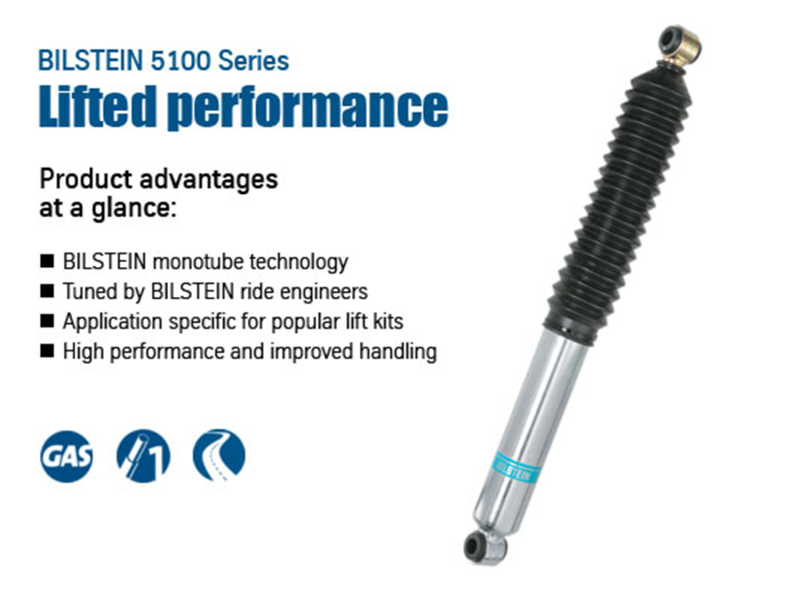 Bilstein 5100 Series 99-06 Chevy Silverado 1500/97-03 Ford F-150 Front 46mm Monotube Shock Absorber