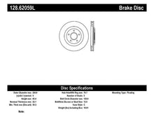 Load image into Gallery viewer, StopTech Power Slot 97-04 Chevy Corvette / 04 &amp; 08 Cadillac XLR/XLR-V Front Left Drilled Rotors