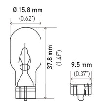 Load image into Gallery viewer, Hella Bulb 921 12V 16W W2.1X9.5d T5