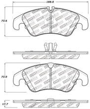 Load image into Gallery viewer, StopTech Performance 08-10 Audi A5 / 10 S4 / 09-10 Audi A4 (except Quattro) Front Brake Pads