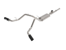 Load image into Gallery viewer, aFe Gemini XV 3in 304 SS Cat-Back Exhaust 09-18 GM Trucks V6-4.3/V8-4.8/5.3L w/ Black Tips