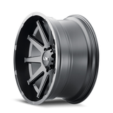 ION Type 143 17x9 / 5x127 BP / 18mm Offset / 71.5mm Hub Matte Black Wheel