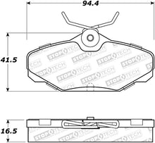 Load image into Gallery viewer, StopTech Street Brake Pads - Rear