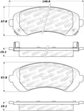 StopTech Street Brake Pads