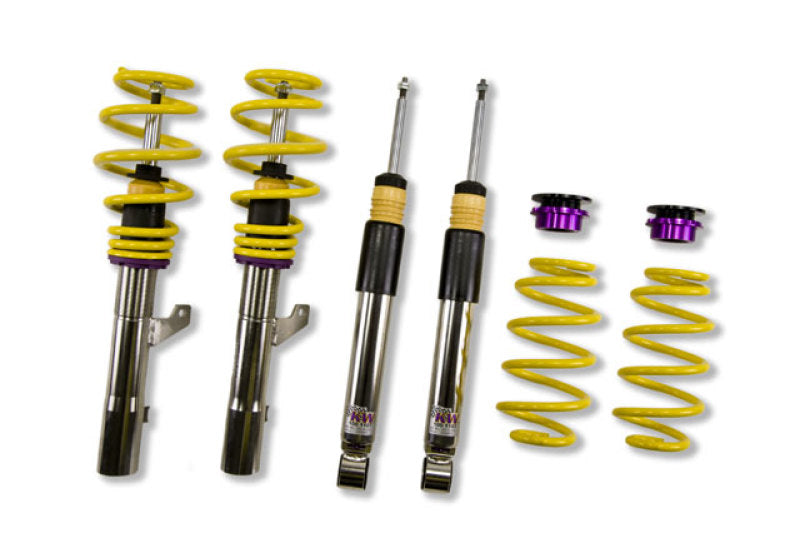 KW Coilover Kit V3 Audi Golf V GTI + Rabbit; 2WD (A5/1K 1KP); all engines; incl. DSG