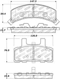 StopTech Street Touring 88-91 GMC/Chevy C1200/C2500/K1500/K2500 Front Brake Pads