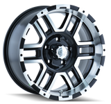 ION Type 179 20x9 / 8x170 BP / 12mm Offset / 130.8mm Hub Black/Machined Wheel