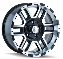 Load image into Gallery viewer, ION Type 179 20x9 / 5x127 BP / 12mm Offset / 83.82mm Hub Black/Machined Wheel