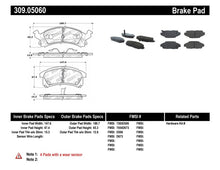 Load image into Gallery viewer, StopTech Performance 90-98 Buick Skylark / 90-98 Pontiac Grand Am Front Brake Pads