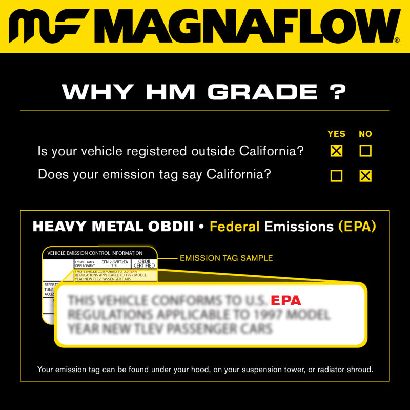 MagnaFlow Conv DF Malibu 98-00 3.1L V6