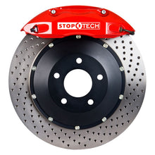 Load image into Gallery viewer, StopTech 00-04 BMW M5 Rear ST-40 Caliper 355x32mm Red Drilled Rotors