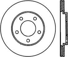 Load image into Gallery viewer, StopTech Power Slot 05-10 Mustang V6/4.0L / GT V8-4.6L Rear Right CRYO Rotor