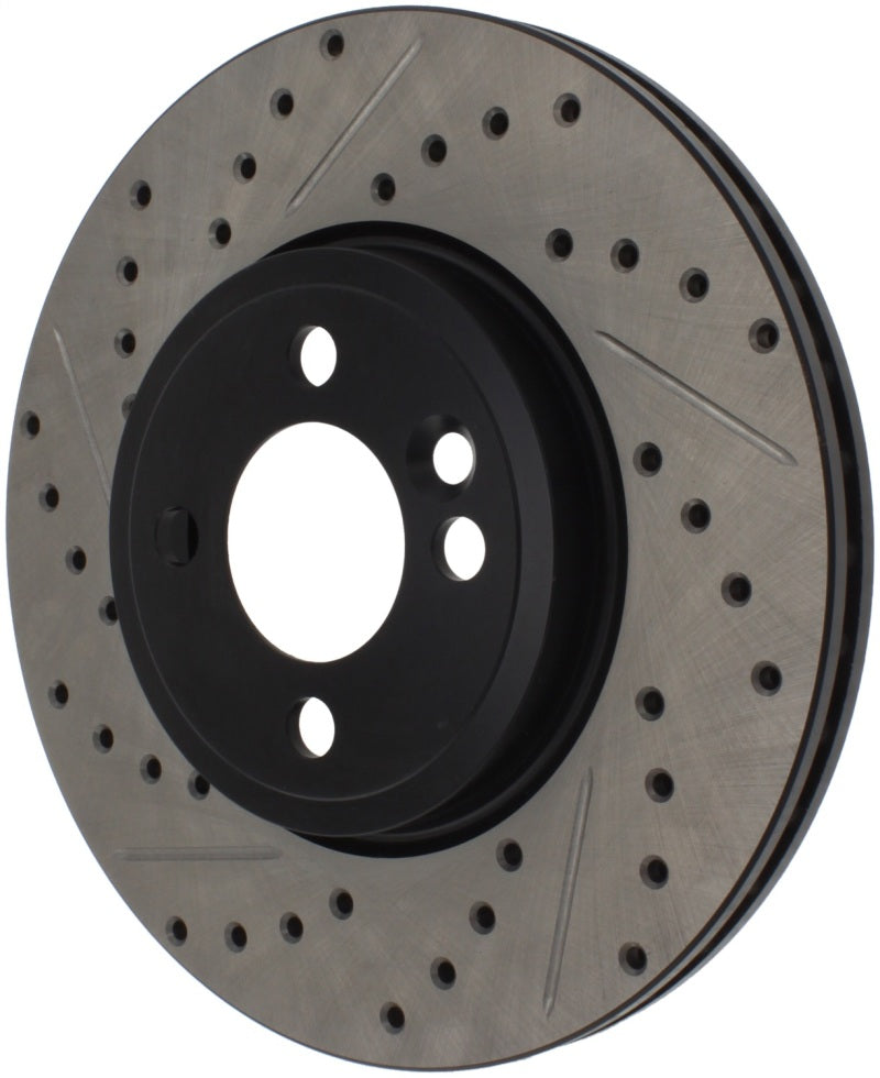 StopTech Slotted & Drilled Sport Brake Rotor 07-13 Mini Cooper