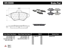 Load image into Gallery viewer, StopTech Performance 94-98 Ford Mustang / 93-97 Thunderbird / 93-97 Mercury Cougar Front Brake Pads