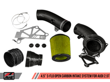 Load image into Gallery viewer, AWE Tuning Audi RS3 / TT RS S-FLO Open Carbon Fiber Intake