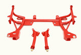 BMR 93-02 F-Body K-Member w/ Turbo SBC/BBC Motor Mounts and STD. Rack Mounts - Red