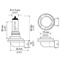 Load image into Gallery viewer, Hella Bulb H11B 12V 55W Pgjy192