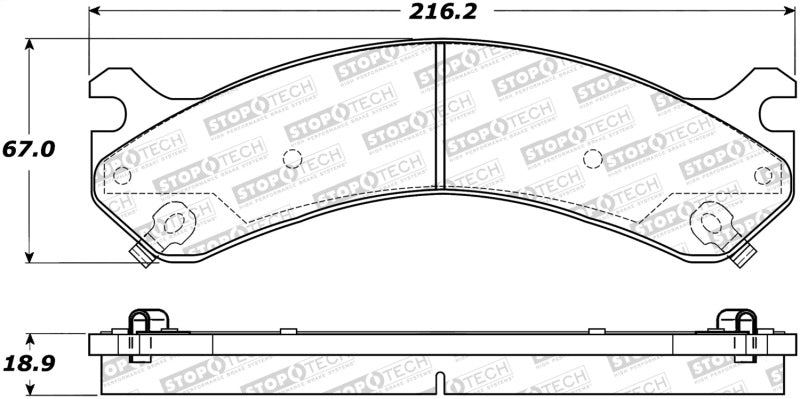 StopTech Street Brake Pads