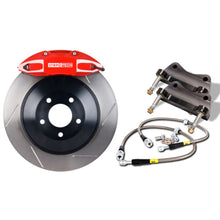 Load image into Gallery viewer, StopTech 98-06 VW Golf / 98-04 Jetta Front BBK - ST-41 Caliper Red / 2pc Drilled 312x25mm Rotor