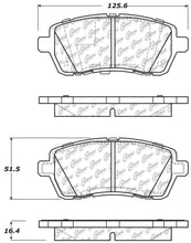 Load image into Gallery viewer, StopTech Performance 11-13 Ford Fiesta Front Brake Pads