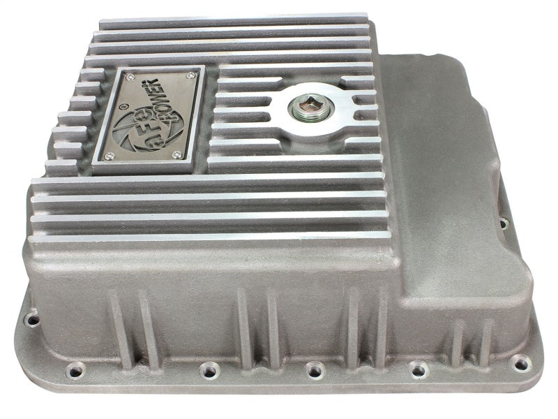 aFe Transmission Pan (Raw Finish) GM Trucks 99-16 (4L60-E/4L60E/4L65E/4L70E/4L75E)