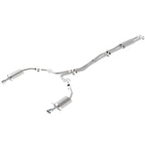 Ford Racing 10-17 Taurus Sho Cat-Back Touring Exhaust System - Chrome Tips