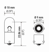 Load image into Gallery viewer, Hella Bulb 3893 12V 4W Ba9S T275 (2)