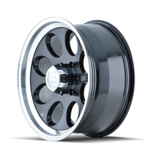 Load image into Gallery viewer, ION Type 171 18x9 / 5x127 BP / 0mm Offset / 83.82mm Hub Black/Machined Wheel